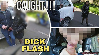 Amateur Teacher Miss Creamy Public Blowjob Swallow Caught Outdoor Risk Flash