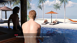 Shared Desires Hot Wife on the Beach in Bikini - Episode 1