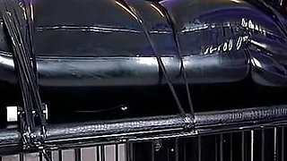 Latex Slave Used and Controlled