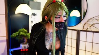 Big Boob Blow Tit Fuck and Cum