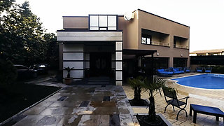 Blonde Bombshell Pounds Pussy and Deepthroats Cock Wildly