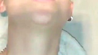 This Hot Italian Babe Gets Fucked in the Male Bathroom Part 2