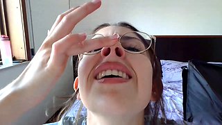 Nose, hd videos, hot brunette