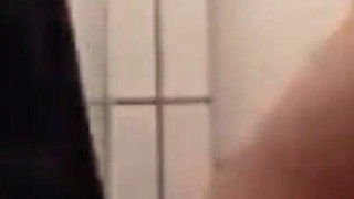 Fucking a Co-worker in the Bathroom