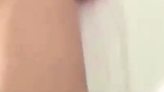 Small tit GF gives POV blowjob on my denim