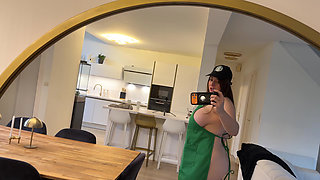 Facefucking, Deep Throat, Pussy Licking and Rough Sex with the Big Ass Barista and Her Big Boobs - Luna Doll