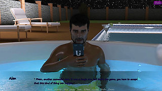 My Stepbrother 's Wife #50 - As Part of the Dare, Jennifer gave john a lap dance