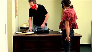 Fetish BDSM bitch spanked well