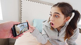 Sis Loves Me featuring Brooke Haze's small tits dirt