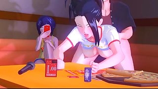 Hardcore sex, my hero academia sex, anime