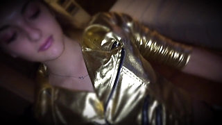 Stoyca in a gold suite part 2