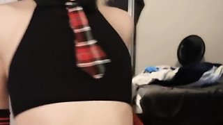 Solo webcam tranny masturbation