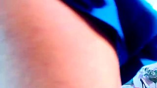 Amateur Webcam Cute Teen Plays Solo with Big