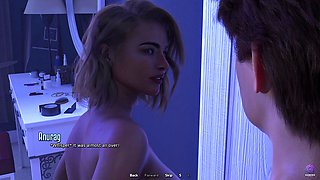 My Hot Blonde Step Aunt Seduces Me, so I Creampied Her Pussy, Almost Caught! - 3D Hentai Animated Porn - Life in Santa County