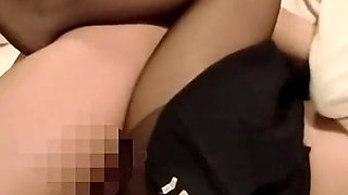 Doggy Style Feels Good and Makes Me Excited. Do You Like High School Girls in Pantyhose? Personal Shooting, Creampie