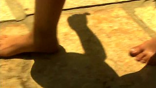 Carmen Luvana Cheats on Husband with Hot Lesbian Sex - Outdoor Threesome Blowjob & Facial