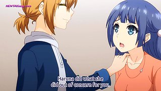 Anime MILF gets on all fours and begs for deep pounding