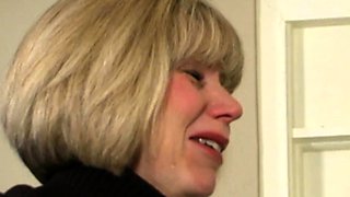 Mature Blonde Amateur Cowgirl Style Anal