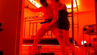 Amateur slut gives handjob