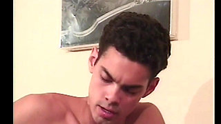 amazing amator sextape bisexuel with straight fucked raw by his friend and the girl