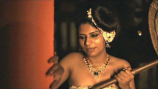 Indian hot MILF with tempting tits erotic video