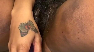 Closeup Posing Fucking My Hairy Pussy with My Fav Toys