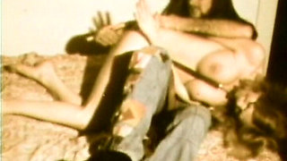 Collared Retro Submissive Services Group in Vintage 8-minute Classic