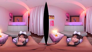 Japanese Student's Virtual Thrill in Immersive POV Journey