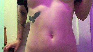 Hot amateur teen butt plug solo play