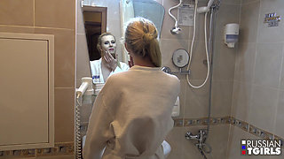Lisa Romanova's Bathroom Toy Fun