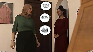 Farah's Stepsister Salma Gets a Hot Massage from the Old Masseur - Chapter 7