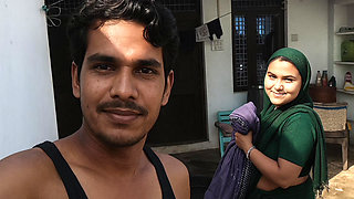 Desi Indian Daughter In-law Tamil Aunty Romantic Video By -Snapchat143