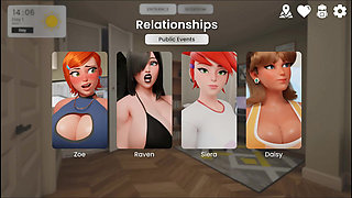 My stepsister gives me the ass for my birthday and I leave it stuffed with cum