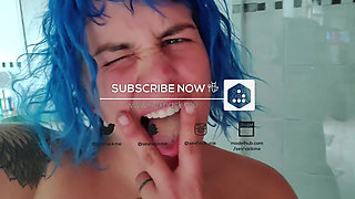 Peeing After Sex with My Cum Grooling Pussy