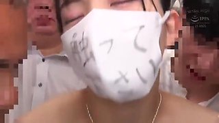 Nhdtc-163 A Girl In A Sheer Shirt Is Pulled Out Of Her Underwear On The Train And Her Big Breasts Are Exposed Through The Sheer Shirt. She Cant Resist The Shame. 3
