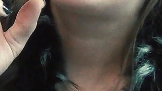 Seductive Cigar Fetish Smoking Topless Black & Mild Deep Smoking