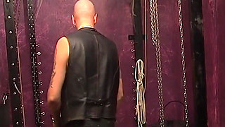 Tattooed Blonde MILF Submits to Dominant Stud