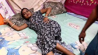 Indian Wife In Bedroom Having Amazing Love With Husband