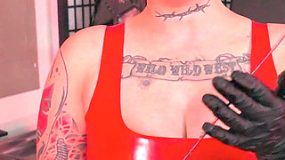 Bondage Sack Sub Gets Sounded by Ms Nacke