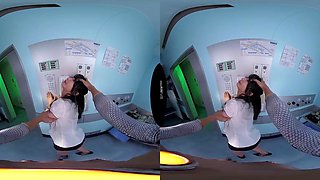 Ul to dl: Blowjob, Cowgirl  Asian VR Porn