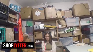 Shoplyfter - hot and naughty Peyton Robbie and her step-mom Sheena Ryder get punished for stealing