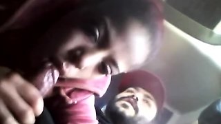 Sucking My Dick On The Public Bus I Came In Her Mouth Without Warning 4.40 Sec In Lol