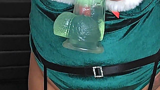 Maisie Lewis and Her 12" Dildo