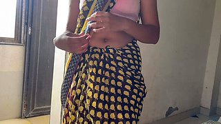 Indian Maid Fucked Hard by Boss in Kitchen - Rough Desi Sex