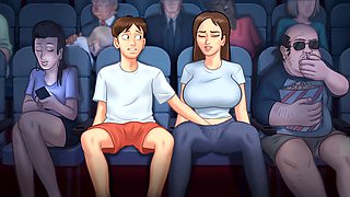Manga porn, caught masturbating, finger-tickling