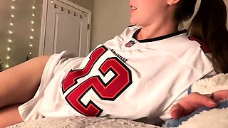 Super Bowl Bet Leads to Steamy Solo Session
