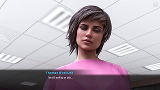 Visual novel, lingerie stocking, summertime saga