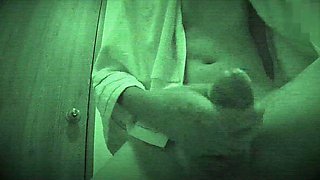 Cleaning lady comes to get my room tidy but ends up making a mess on my dick