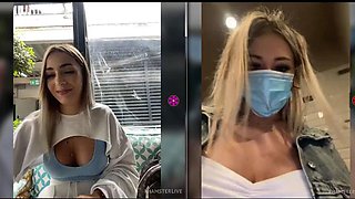 Mv397  2 GIRLs  SAME PLACE AND TIME  LAVATORY 2: Blonde, Xhamster  Public Porn