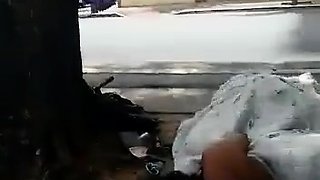 Trashy Hooker is fucked with intensity in the middle of the